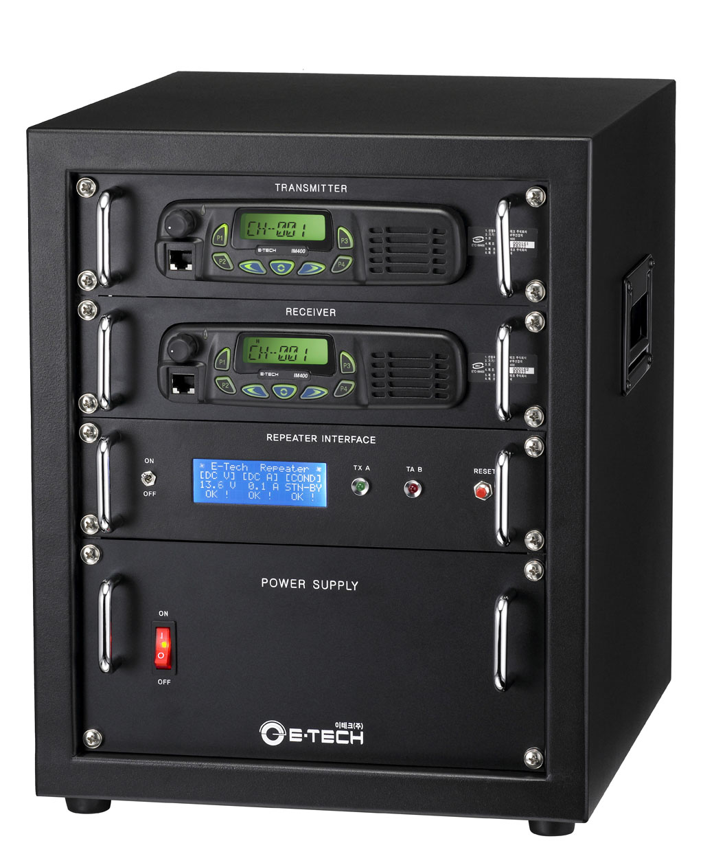 Repeater Series VHF / UHF version Desktop Repeaters offers un